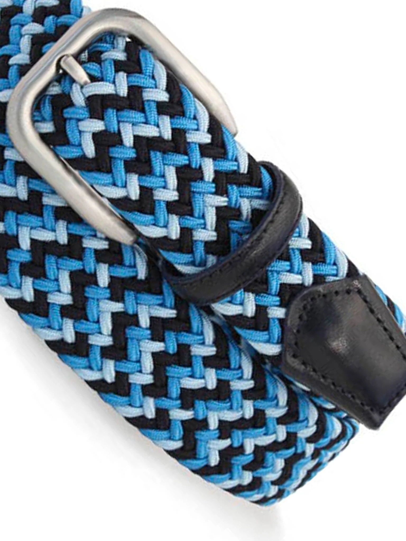 Robert Charles Belts 1005 Cotton Blend Leather  Mens belt - 35mm width - Made in Italy - Image 3