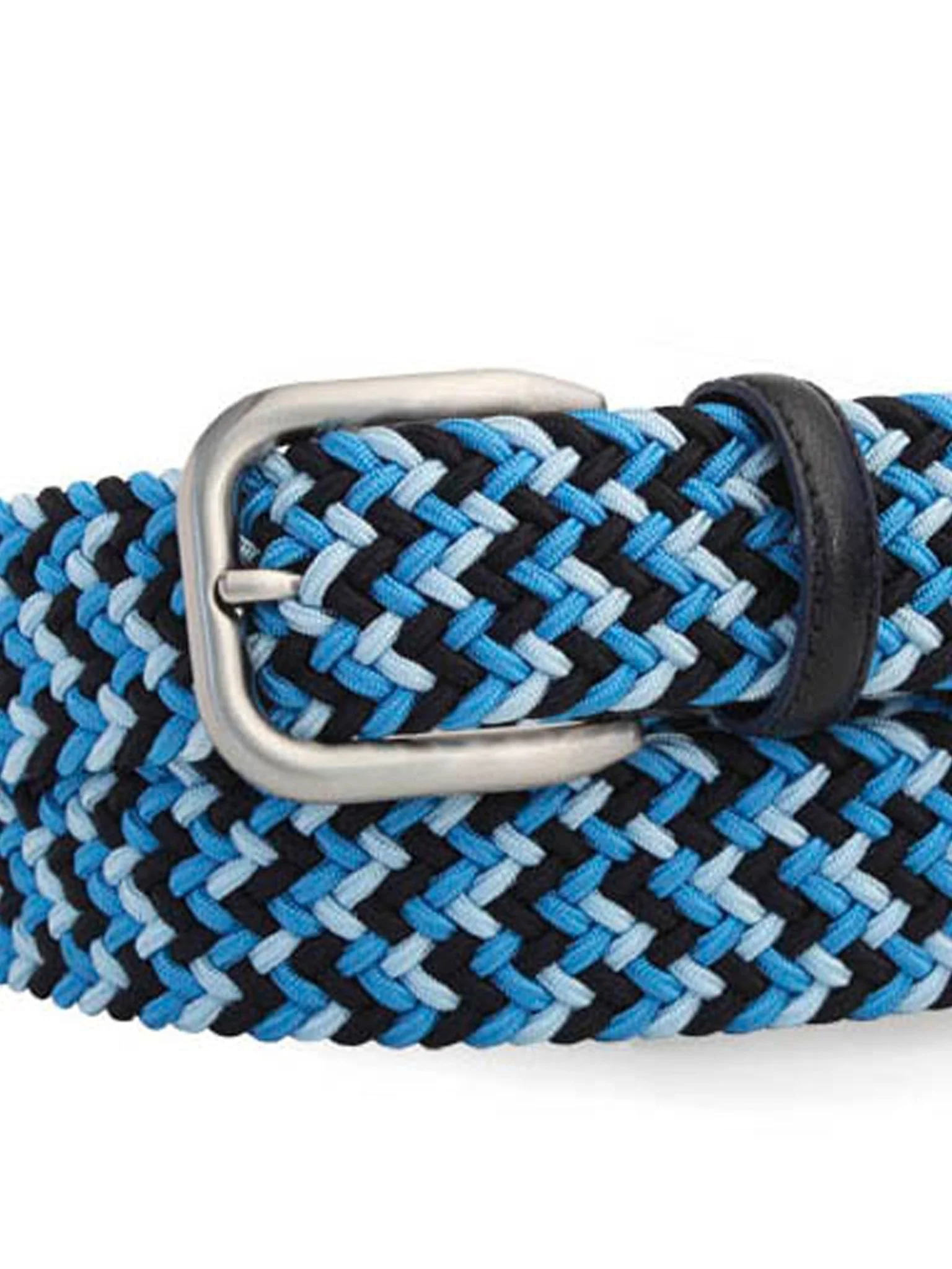 Robert Charles Belts 1005 Cotton Blend Leather  Mens belt - 35mm width - Made in Italy - Image 4