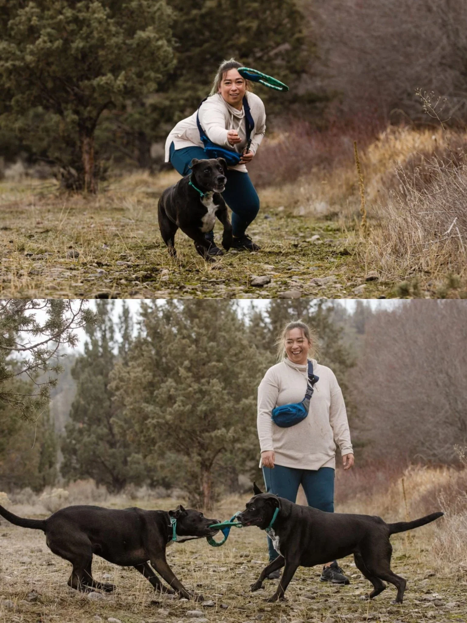 Ruffwear - Pacific Ring™ Toy - Dog toy - Fling, Fetch, Tug Toy - Pet toy - Image 4