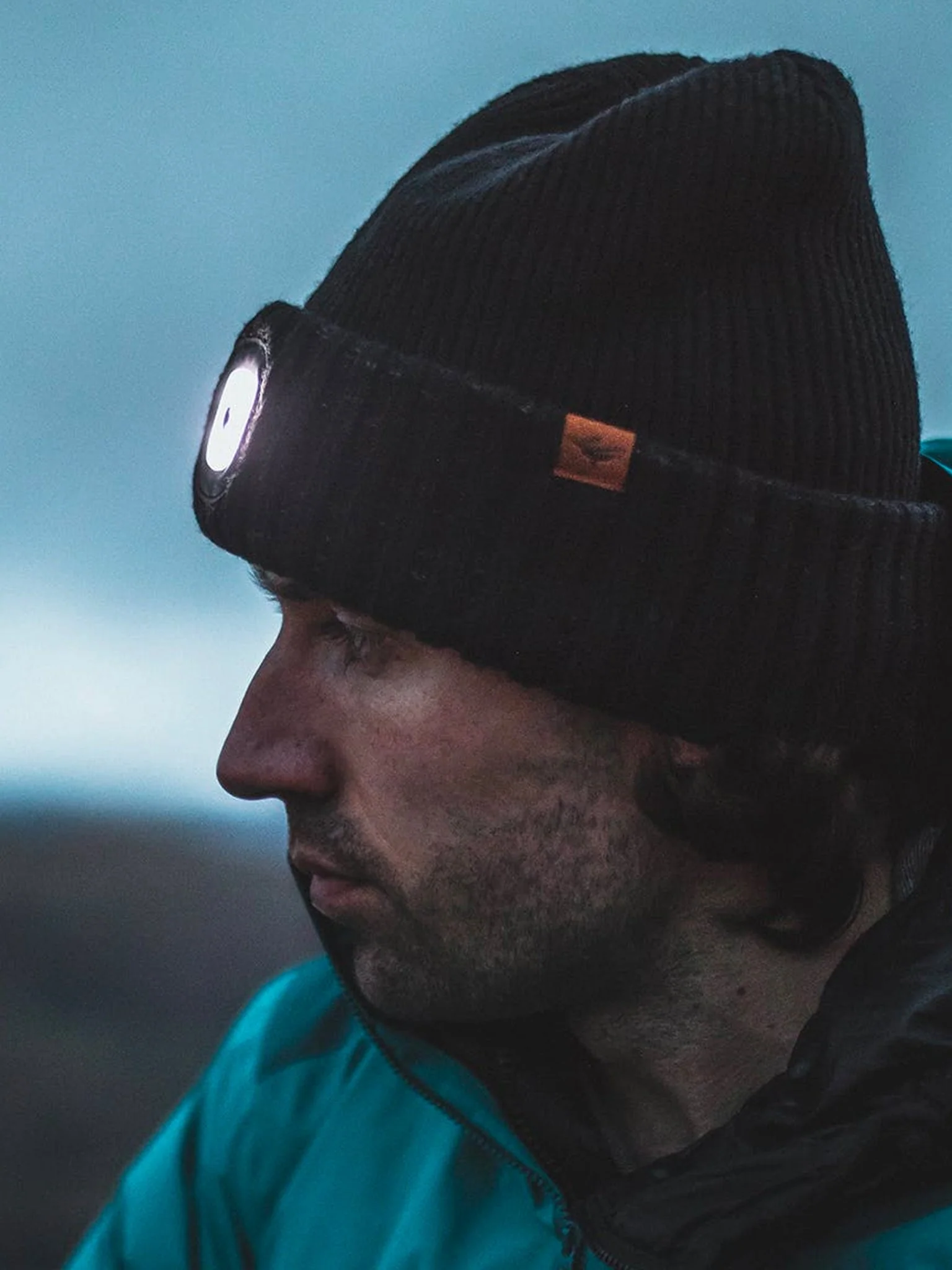 Sealskinz - LED Waterproof & Windproof Beanie Hat / Cold Weather Roll Cuff - Heydon - Image 3