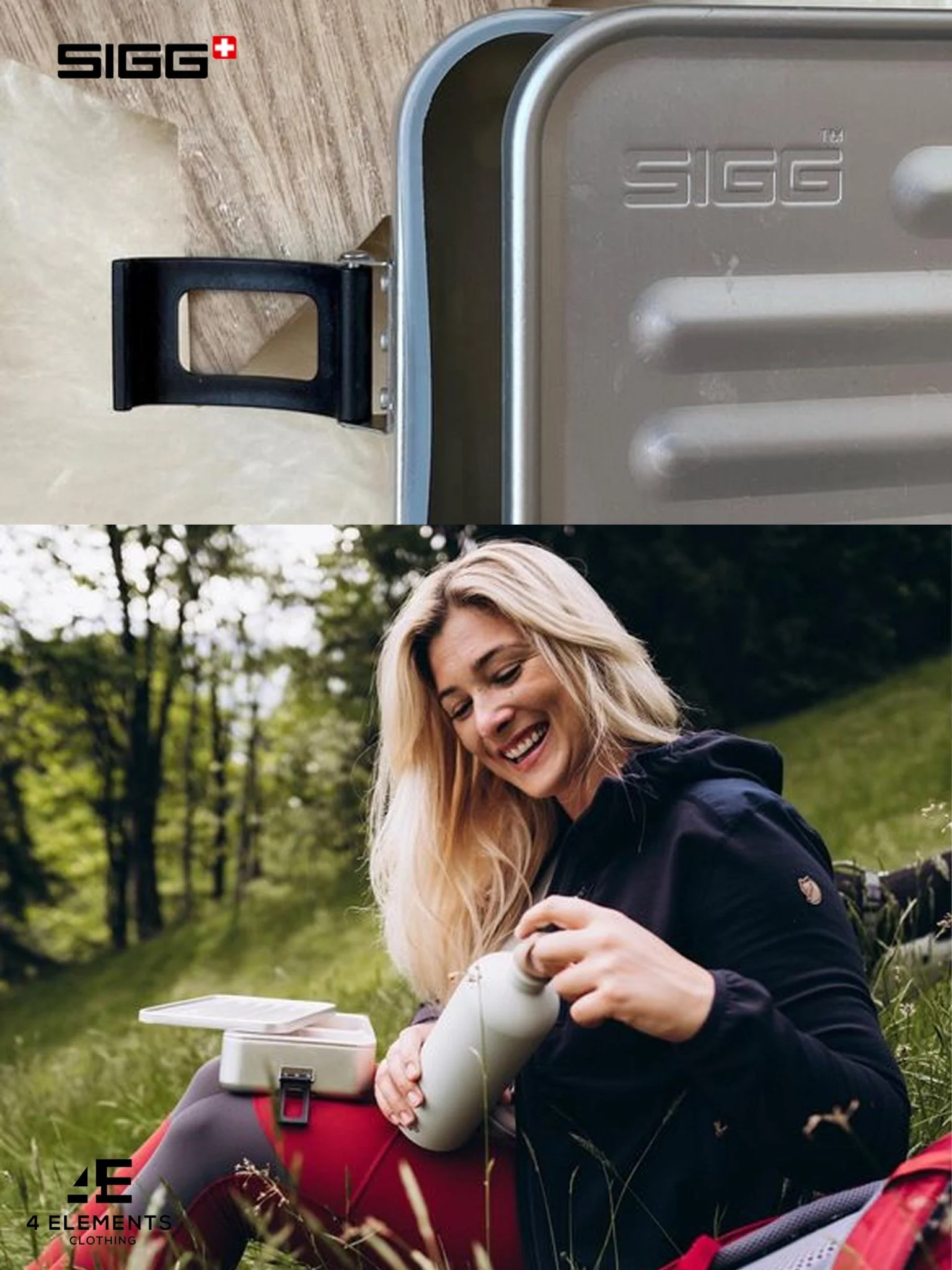 SIGG - Premium Lunch box Plus Featherlight / Lunchbox Sigg metal lunchbox - Image 6