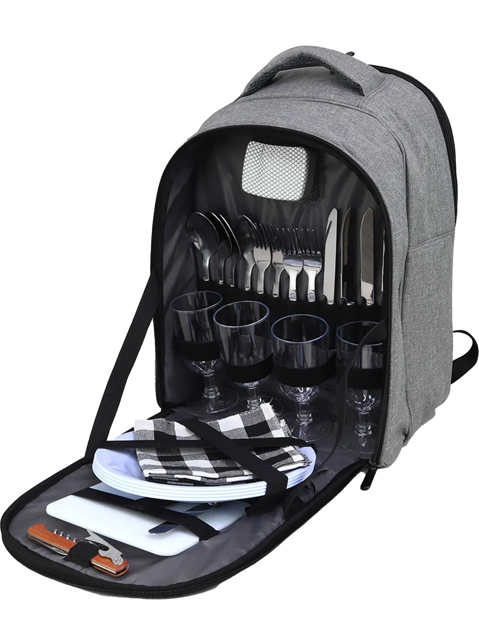 Sophos Premium Cool bag / Cooler Backpack with picnic set - by Sophos - Image 2