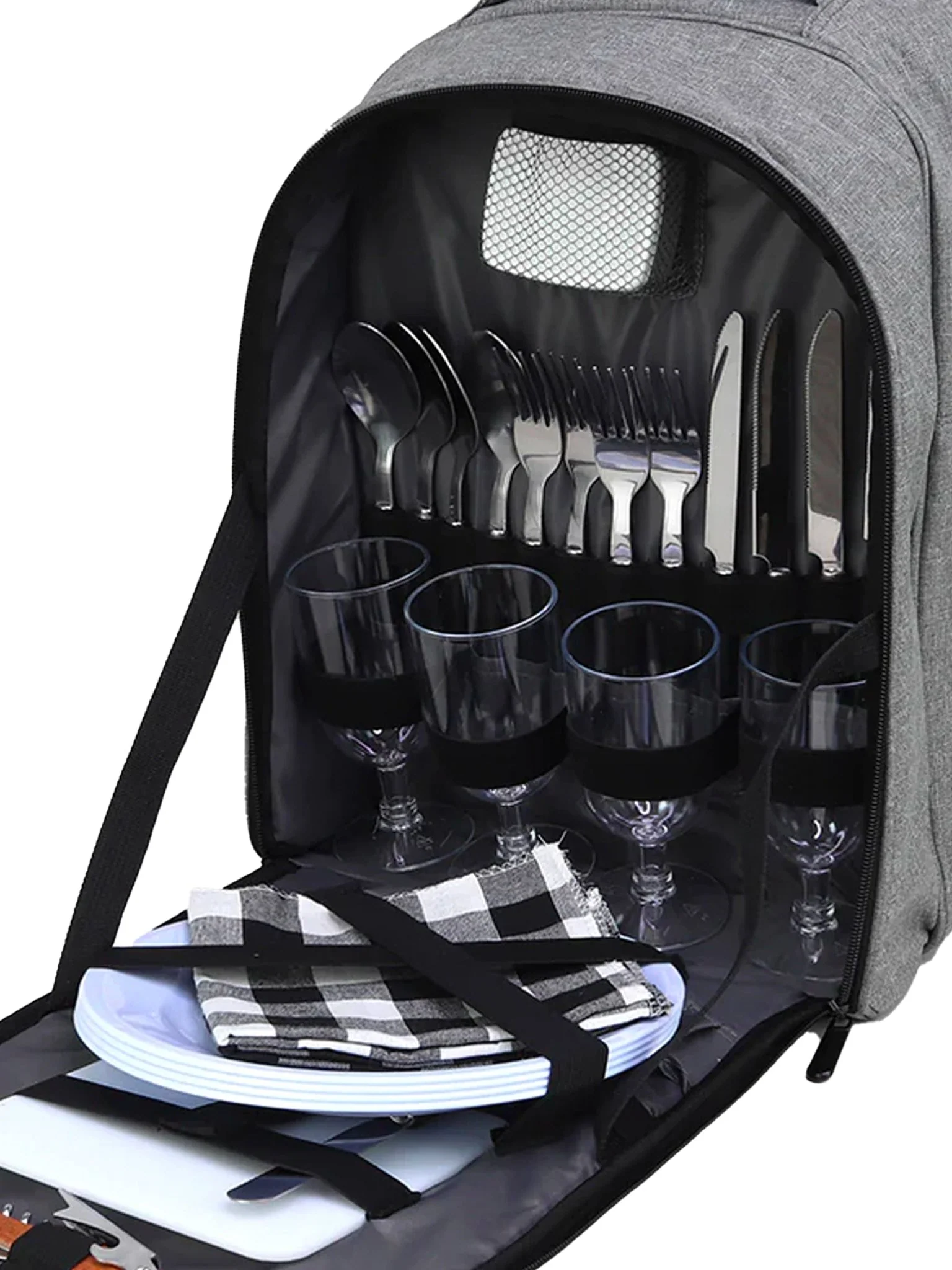 Sophos Premium Cool bag / Cooler Backpack with picnic set - by Sophos - Image 3