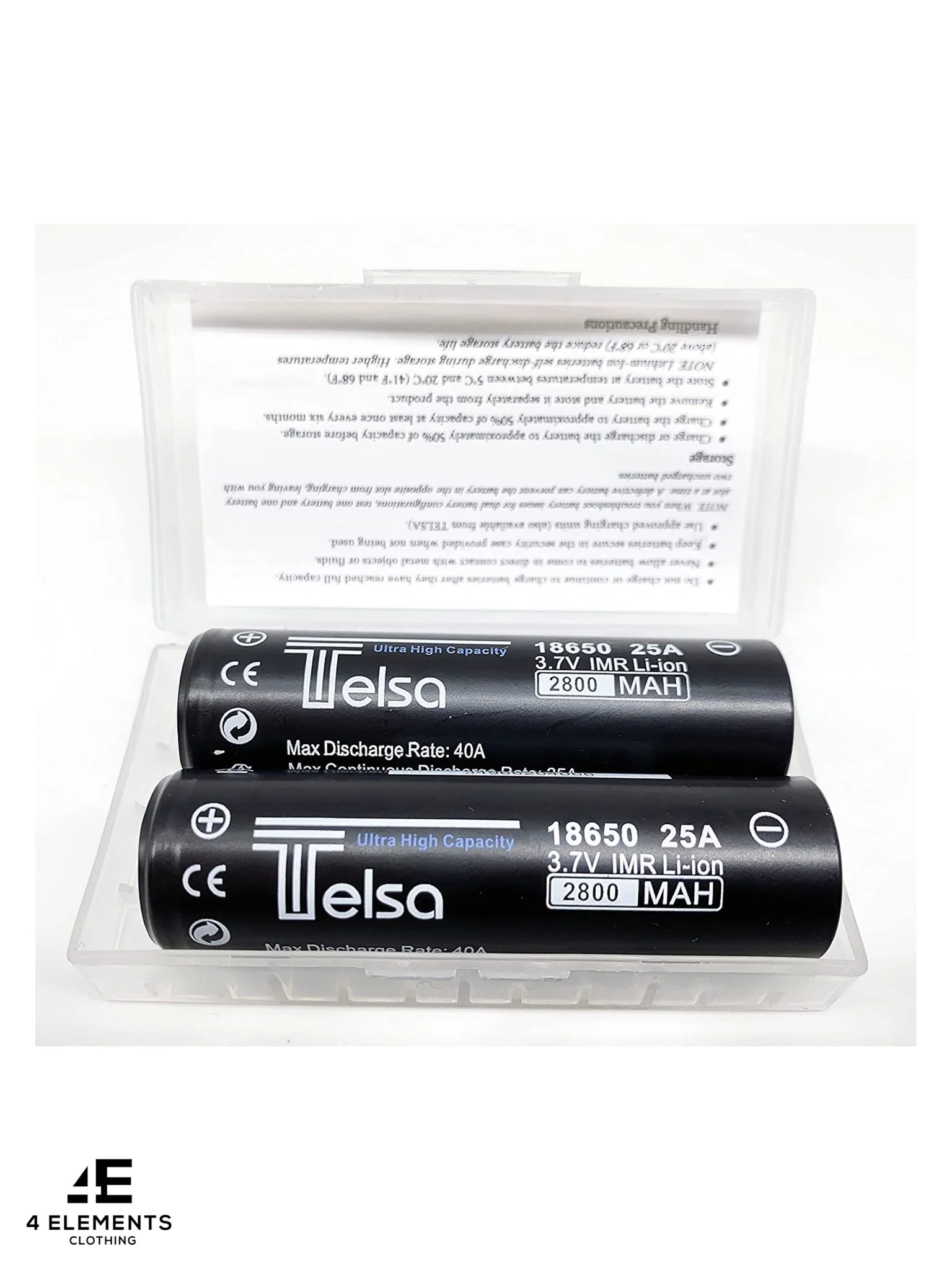 Telsa - Waterproof Zoom Aluminium LED Tactical Torch Flashlight - Free 2 x 18650 (Button Top) Batteries - Image 6