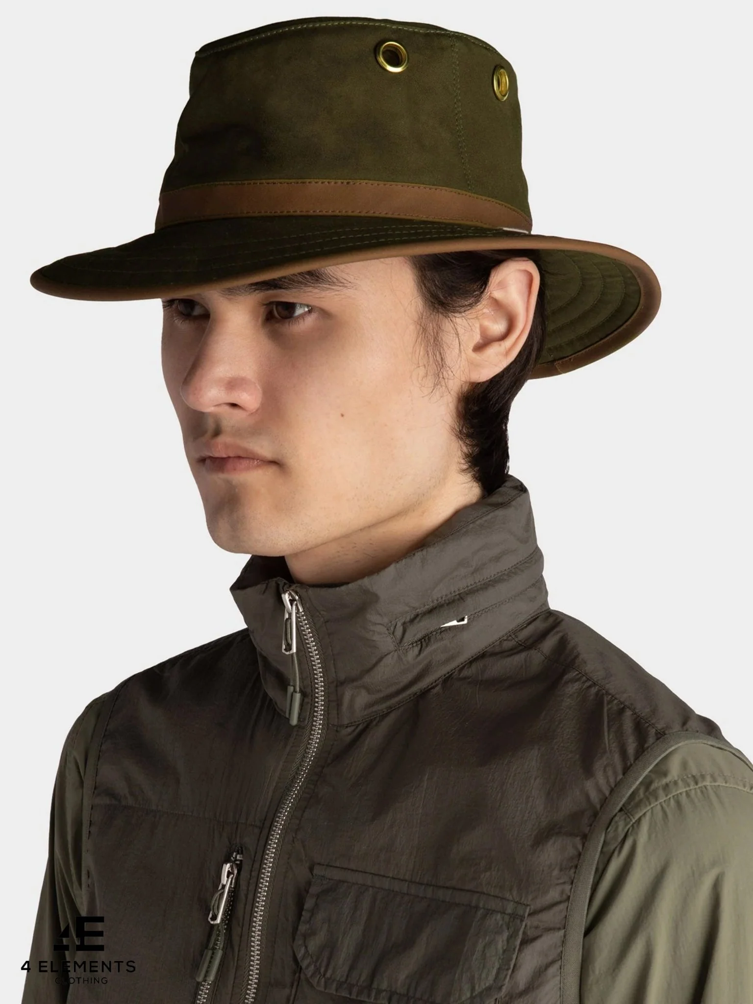 Tilley TWC7 Outback Waxed Cotton Hat – UPF 50+ Outdoor Hat | Sun Hat for Walking, Hiking, Travel & Country Wear - Image 4