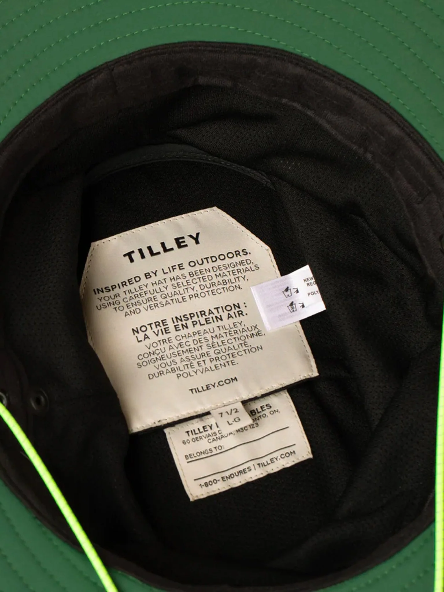 Tilley - TWS1 All Weather Hat - Water Repellent DWR Coated - Rated UPF 50+ and Buoyant - Image 7