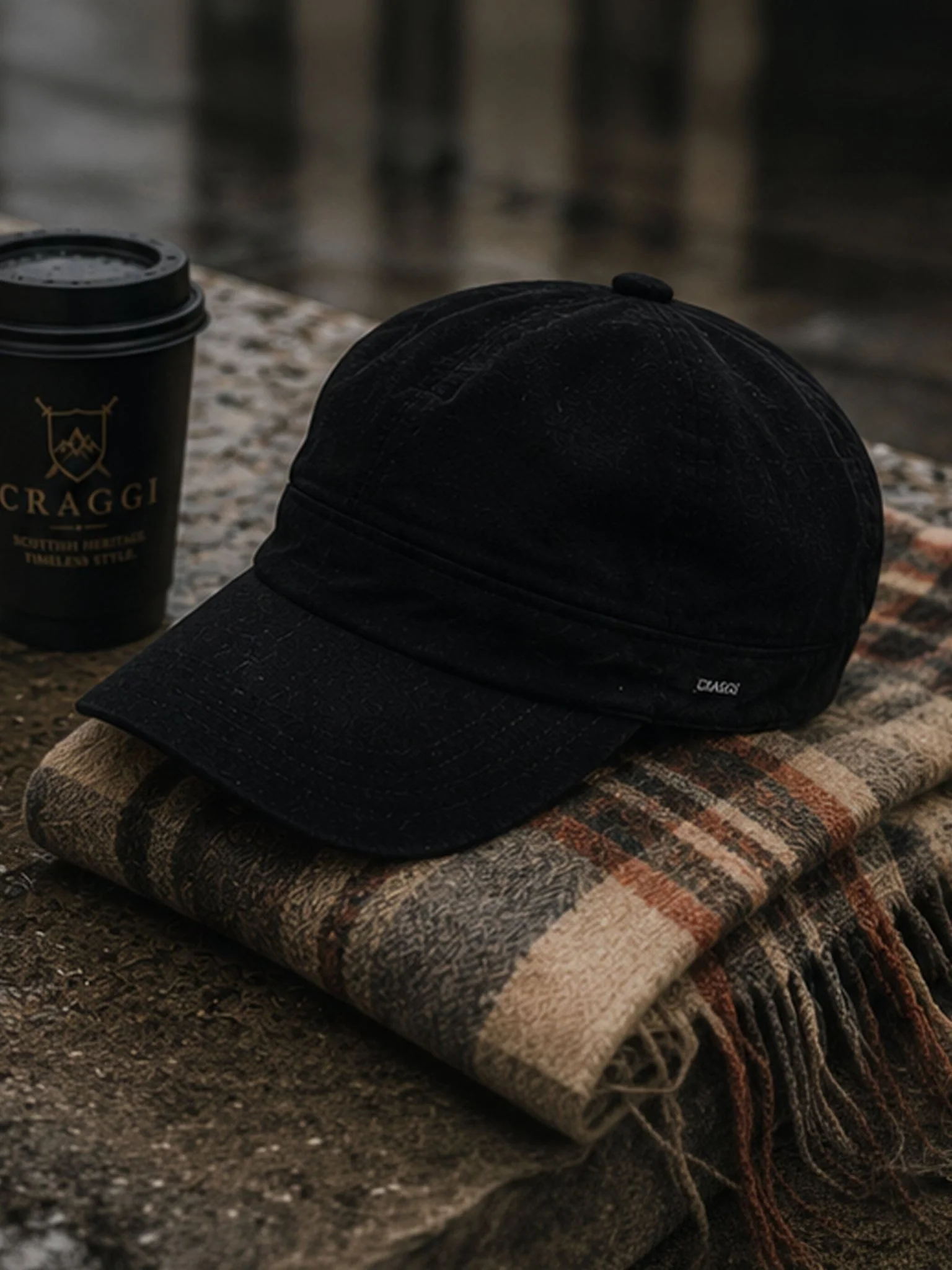 Craggi Black Velvet Newsboy Cap for Women – ladies Baker Boy Hat | Peaky Blinders Style Flat Cap | Soft Gatsby Hat for Casual, Festival & Smart Wear - Image 3